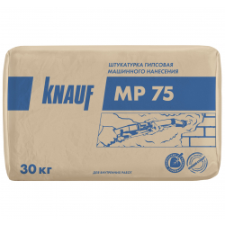 Штукатурка гипсовая машинного нанесения Knauf МП 75 30 кг
