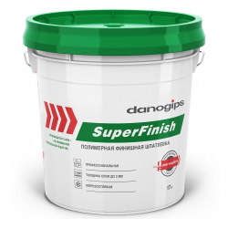 Шпатлевка danogips superfinish универсальная 17 л/28 кг цена