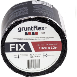 Gruntflex Fix 10см*10см одностороняя лента-герметик