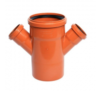 Крестовина Ø110×50×50×45° рыжая Flextron (15/1)