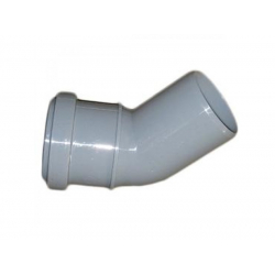 Отвод Ø40×45° (серый) ПОЛИТЭК (50)