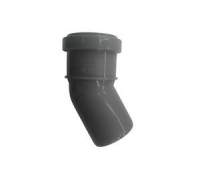 Отвод Ø50×30° (серый) ПОЛИТЭК (40)