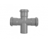 Крестовина Ø50 * 50 * 50 * 90° ПВХ Flextron (200/1)