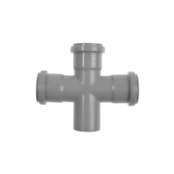 Крестовина Ø50 * 50 * 50 * 90° ПВХ Flextron (200/1)