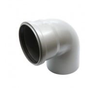 Отвод 110 х 90* ПВХ Flextron (15)