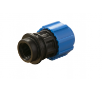 Муфта переходная Ф75*2 1/2" вн, Политэк ПНД (2/1)