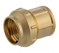 Муфта латунная с внутренней резьбой для труб ПНД 25x3/4* ZEISSLER (70/10)