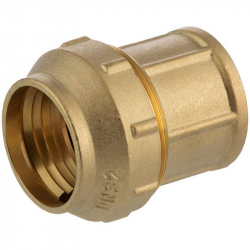 Муфта латунная с внутренней резьбой для труб ПНД 32x1* ZEISSLER (40/5)