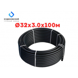 Труба ПНД Кудиново 32*3,0*100 м, SDR 11