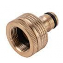Адаптер штуцерный с внутренней резьбой 1/2- 3/4" TIM (150/10)