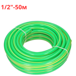 Шланг поливочный 1/2" - 50 м (зеленый) GARDEN