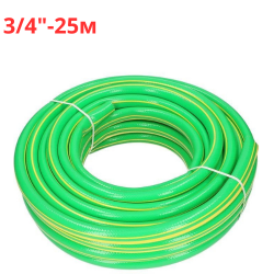 Шланг поливочный 3/4" - 25 м (зеленый) GARDEN