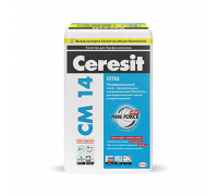 Клей для керамической плитки и керамогранита Ceresit CM 14 Extra 25 кг