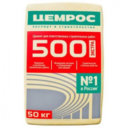 Портландцемент Цемрос M500 ЦЕМ II А-Ш 42.5 Н 50 кг