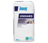 Шпатлевка гипсовая Кнауф Унихард (Unihard) высокопрочная безусадочная 20 кг