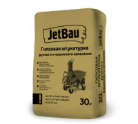 Штукатурка гипсовая Jetbau ручного и машинного нанесения Белая 30 кг