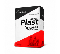 Штукатурка гипсовая Euromix Grey Plast 30 кг