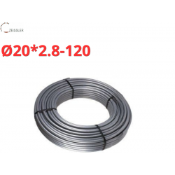 Сшитый полиэтилен PE-Xa/EVOH Ø20 * 2.8 серый ZEISSLER (120)