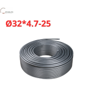 PEX-a/AL/PERT (Stabili) с алюминевым слоем, Ø32 × 4.7 серый ZEISSLER (25)